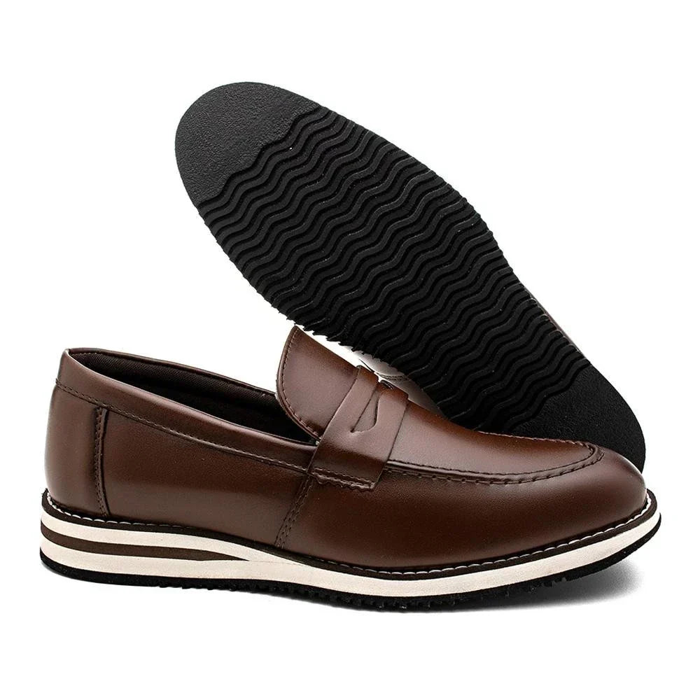 Sapato Mocassim Loafer Casual Slip On Comfortavel